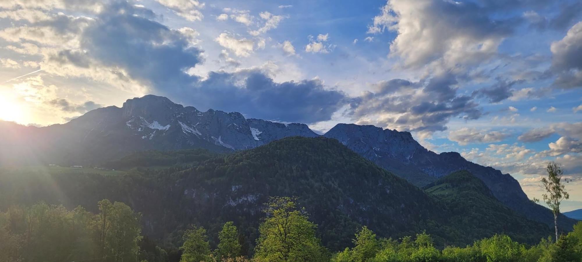 Apartment Bergblick Lohnerlehen Marktschellenberg Kültér fotó